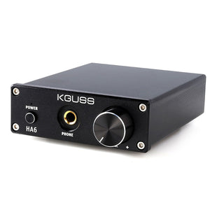 KGUSS HA6 2x50W TPA3116D2 HIFI Lossless Power Digital Audio Amplifier Headphone Amplilfier