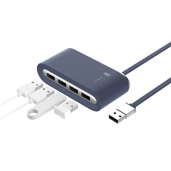 3Life 4 Port USB Docking Dock Fast Charging Micro USB Type C HUB Splitter Adapter For Xiaomi Mi8 Mi9 iPad MacBook From Xiaomi  Eco-system