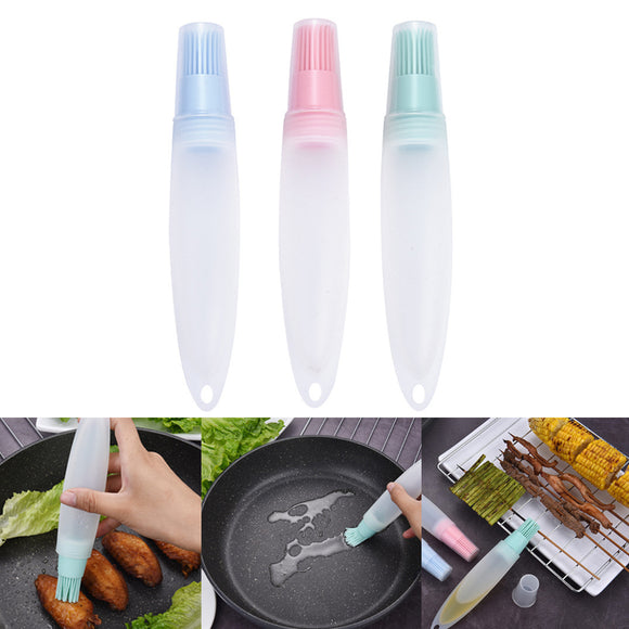 IPRee Silicone BBQ Oil Brush Temperature Resistant Cleaning Brush Barbecue Cooking Accessories