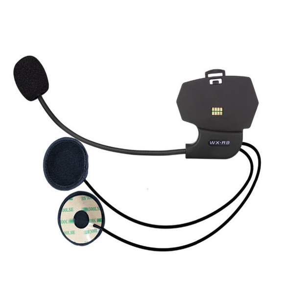WAYXIN R5/R9 Motorcycle  Helmet Intercom Headset With Microphone For Full/Half Face Helmet