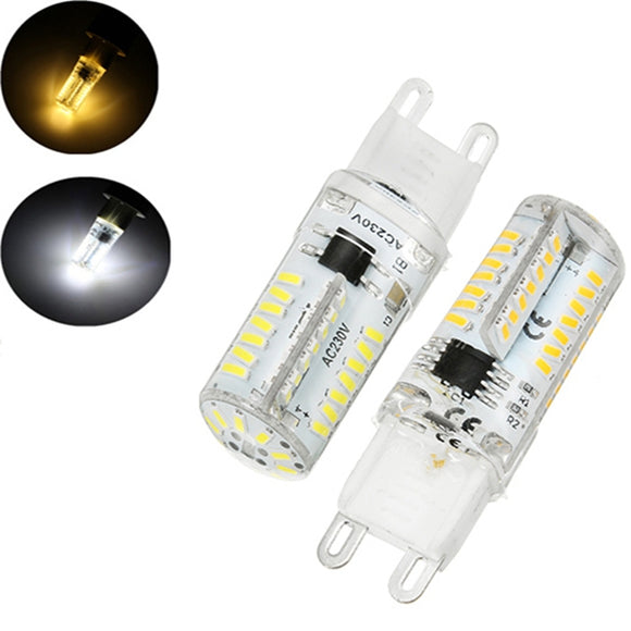 G9 3W Dimmable SMD3014 66LEDs Pure White Warm White Light Bulb AC220V