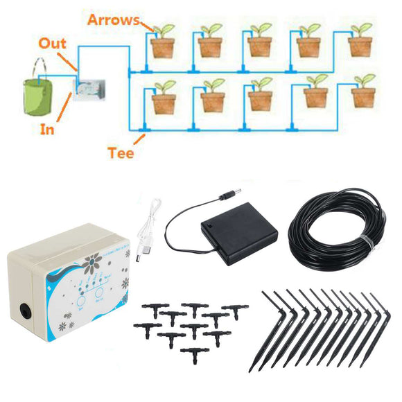 Automatic Intelligent Electronic Digital Watering Timer Home Ball Valve Garden Water Timer Irrigation Controller System