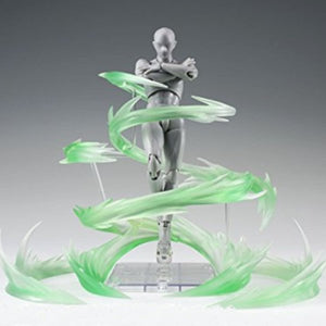 Anime Star Soul Effect Burning Flame Green For Bandai Tamashii Saint Seiya Gundam