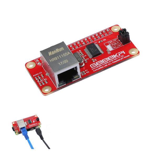 Enc28j60 Network Adapter Module For Raspberry Pi Zero