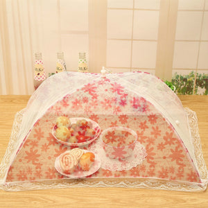 Flower Printed Food Meal Cover