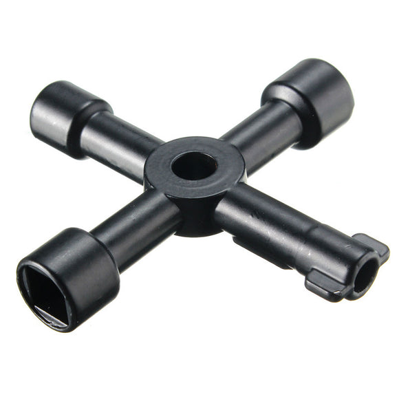 4 in 1 For Train Elevator Cabinet Valve Triangle Square Universal Cross Key