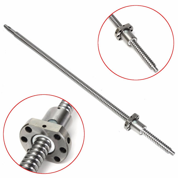 Machifit  Ball Screw SFU1605 650mm Ball Screw with Single Ball Nut for CNC