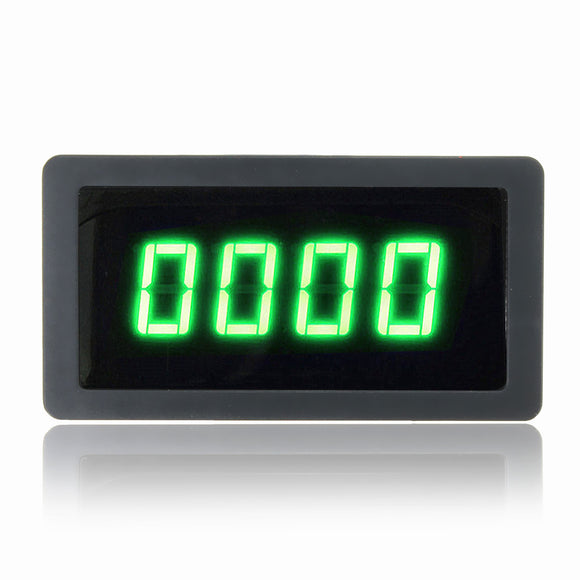 4 Digital Green LED Tachometer RPM Speed Meter With NPN Hall Proximity Switch Sensor