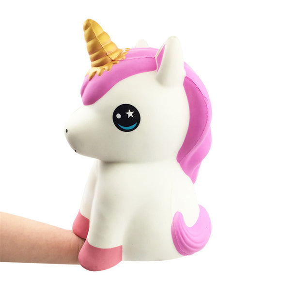 Giant Jumbo Squishy Unicorn 30CM Slow Rising Soft Scented Toys With Random Free Gift