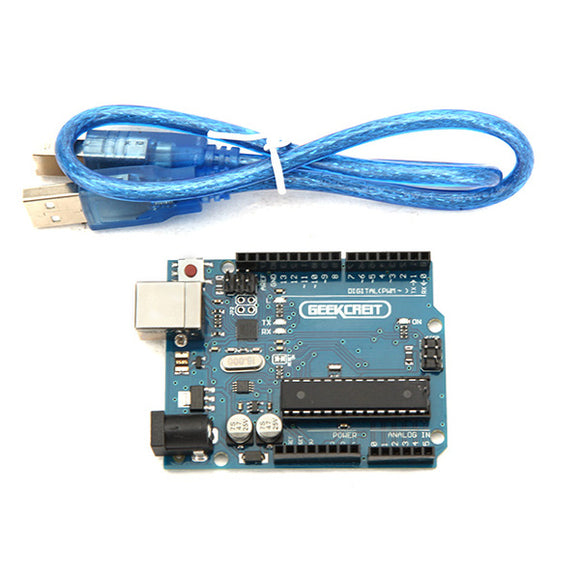 Geekcreit Arduino Compatible UNO R3 ATmega16U2 AVR USB Development Main Board