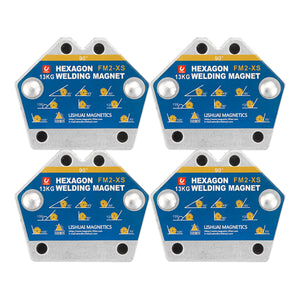 FM2-XS 2/4Pcs Magnetic Welding Holders Multi-Angle Arrow Weld Fixer Positioner Locators