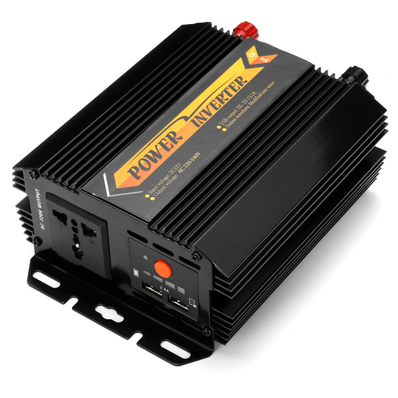 600W Peak Power Inverter 12V/24V To 220V-240V Digital Modified Sine Wave Converter