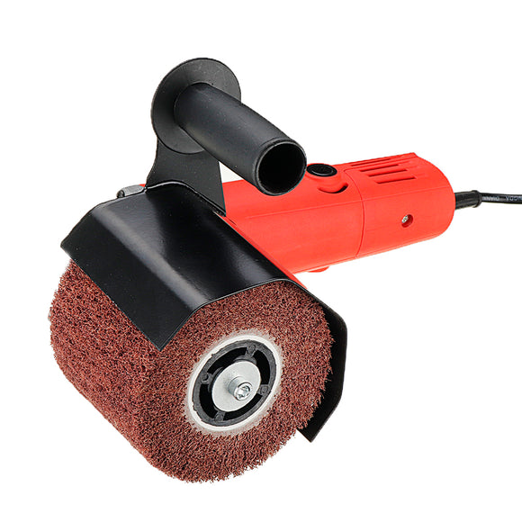 Drillpro Angle Grinder Burnishing Polishing Machine Attachment Metal Steel Wood Sander for 100 Angle Grinder