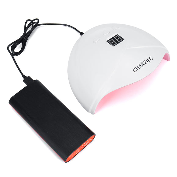 36W 100V-240V Nail Dryer Machine Gel Polish LED Curing Lamp 3 Gears Timing Setting 12 Lamp Beads