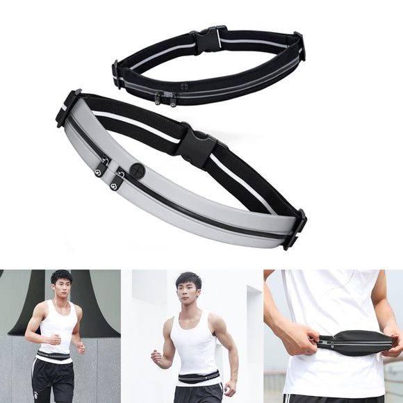 Xiaomi YUNMAI Waterproof Waist Bag Double Pockets Reflective Sport Running Pack Headphone Belt Pouch