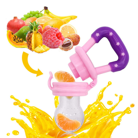 Vvcare BC-H5 Vegetables Fruit Baby Pacifier Feeder Kids Infants Reassure Nipple Drinkers Silicone