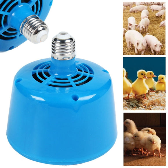E27 100-300W Three Modes Warm air Heater Light Bulb for Piglet Chickens Duck Breeding AC220V