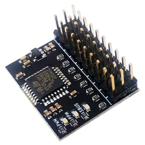 AFPV SN Signal Conversion Module 10CH PWM/PPM/SBUS/ 32-Bit Converter for FPV RC Model Receiver
