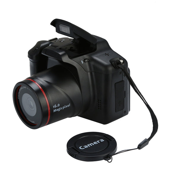 16MP 1080P 16X Zoom 2.4 Inch TFT Screen Anti-shake Digital SLR Camera with Built-in Microphone