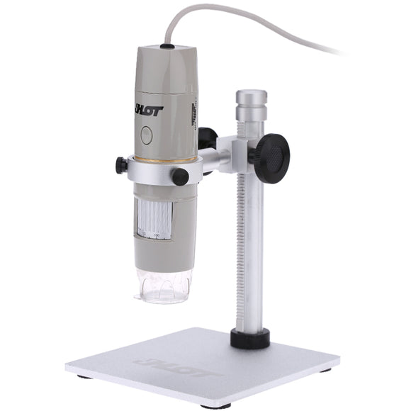 8LED USB Microscope Digital Zoom Magnifier True 5.0MP Video Camera 1X-500X Magnification 0-3cm Focus