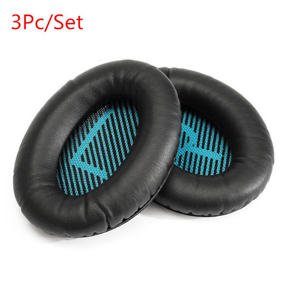 3Pc/Set Replacement Headphone Ear Cushion Earpads Cover For Bose QC25