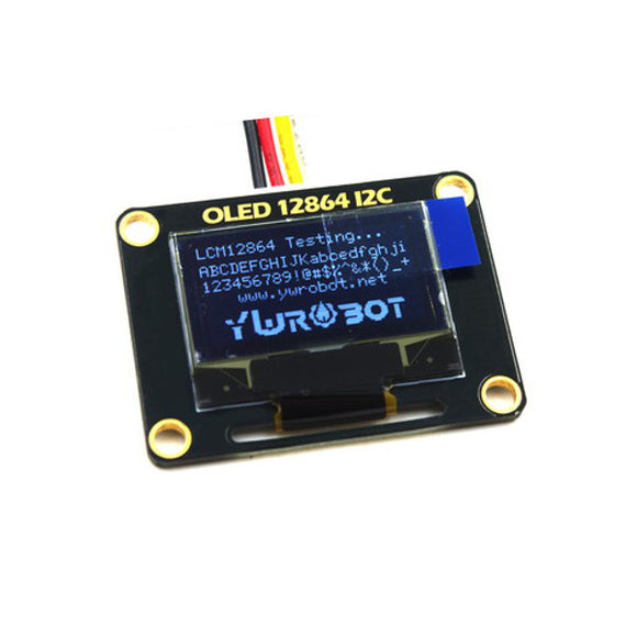 0.96 Inch White OLED Display Module IIC I2C Board Electronic Building Blocks For Arduino