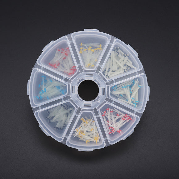 200Pcs Dental Fiber Post Glass Quartz Teeth Restorative 1.0 1.2 1.4 1.6 1.8 Post Dental Tools