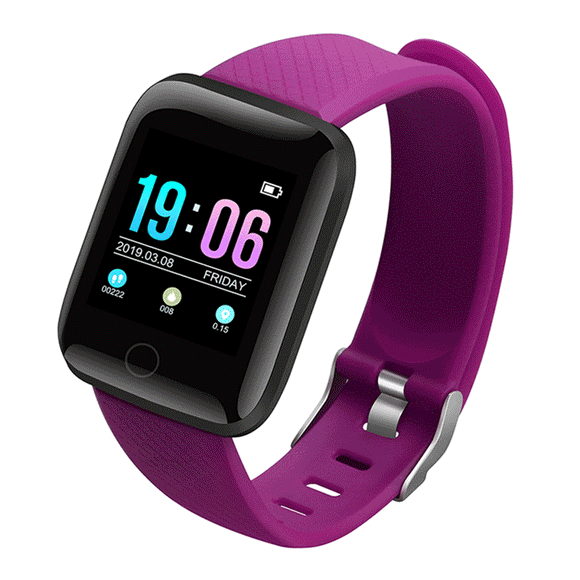 XANES A6S 1.3'' Color Screen IP67 Waterproof Smart Watch Blood Pressure Monitor Sports Fitness Smart Bracelet