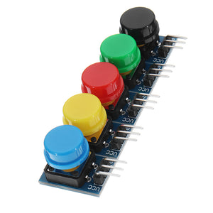 10pcs 12x12MM Big Key Module WAVGAT Push Button Switch Module With Hat High Level Output