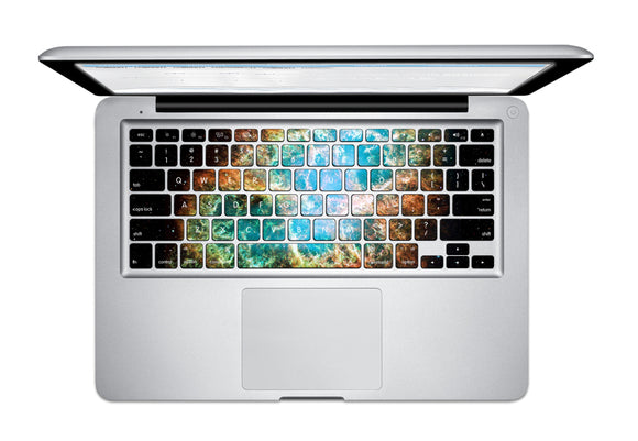 PAG The Night Blue Light PVC Keyboard Bubble Free Self-adhesive Decal For Macbook Pro 13 15 Inch