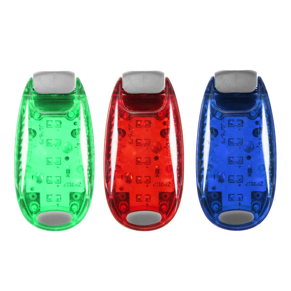 BIKIGHT Cycling Rear Tail Helmet Flashlight ABS 3 Modes Bike Safety Warning Lamp 5 LED