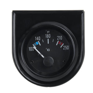 2 52mm Universal Water Temperature Gauge 100-250F For 12 Volt System"