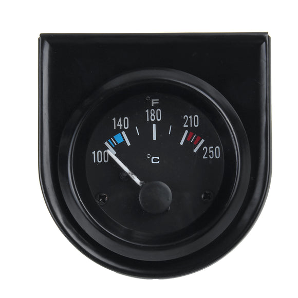 2 52mm Universal Water Temperature Gauge 100-250F For 12 Volt System