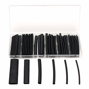 53Pcs Dual Wall 3:1 Shrink Ratio Adhesive Lined Heat Shrink Tubing Tube Assortment Kit 6 Sizes