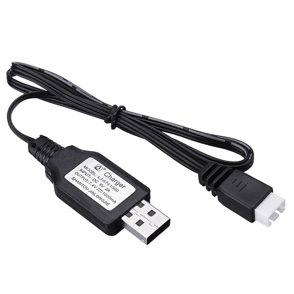 PXtoys Rc 7.4V Battery USB Charger Cable for 9200 9202 HJ209131 1/12 1/18 Car Spare Parts PX9200-37