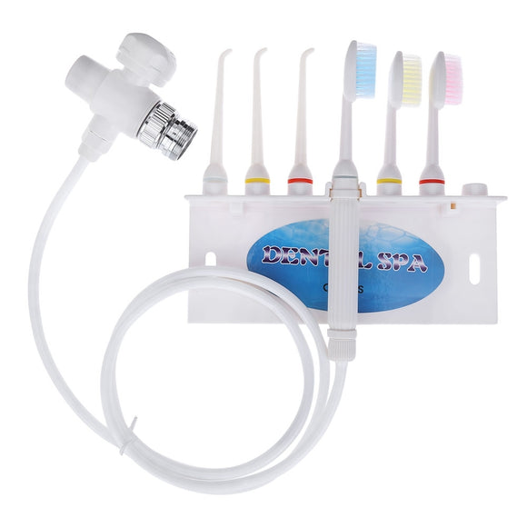 Water Tap Flosser Oral Irrigator Dental Floss Water Flosser Dental SPA Jet Irrigation Faucet