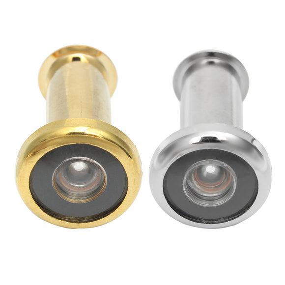 Adjustable Home Security 180 Degree Wide Angle Door Viewer Peep Brass Sight Hole