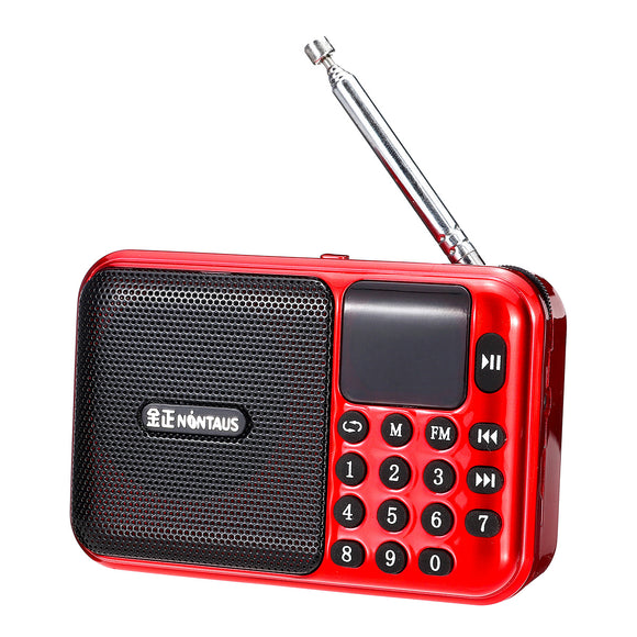 5V 3W Portable USB Radio FM MP3 Memory Card U-disk Speaker Player