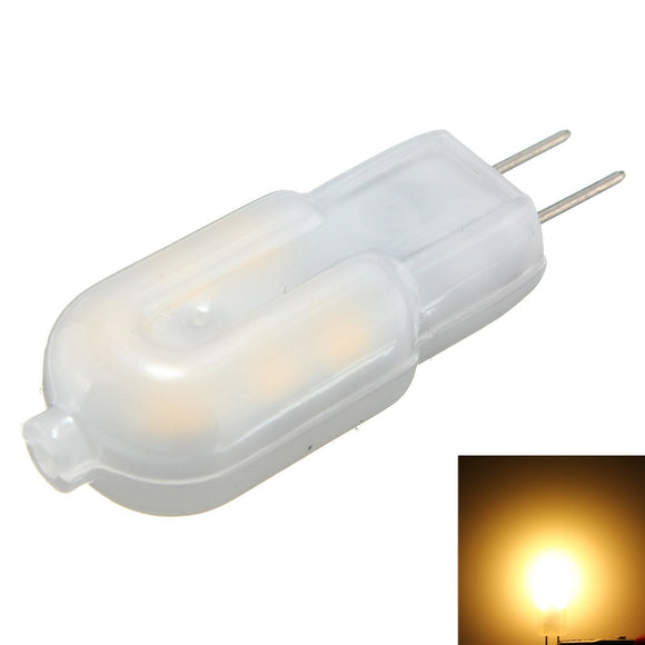 5PCS G4 2W Non-dimmable SMD2835 Warm White LED Light Bulb for Indoor Home Decor DC12V