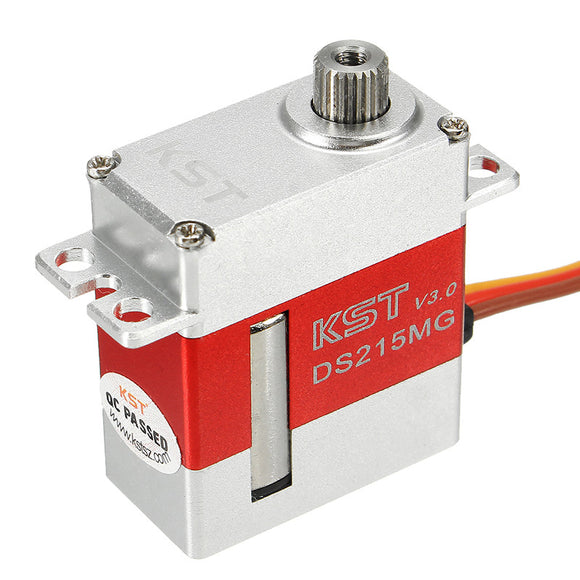 KST DS215MG V3.0 Stainless Steel Gear Digital Servo For 450 380 480 500 RC Helicopter