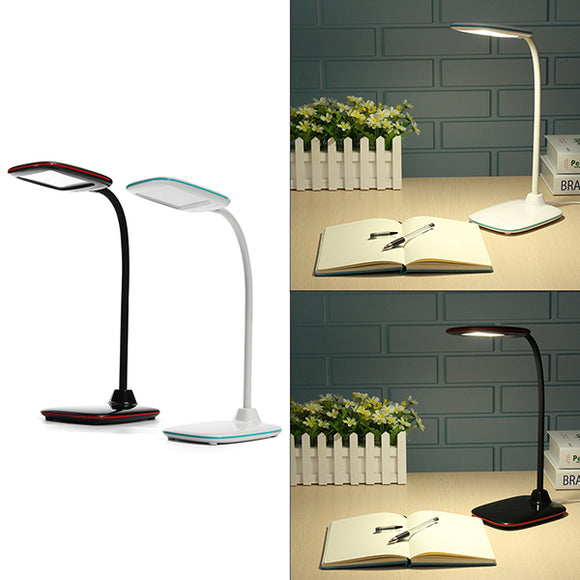 5W USB Rechargeable Dimmable Touch Controlled Eye Care LED Table Lamp 3 Lighting Modes Night Light