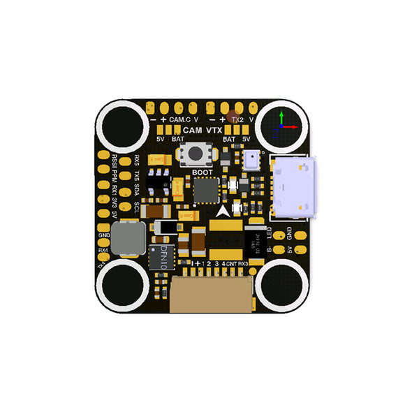 Aikon Electronics F7 V1.1 Flight Controller MPU6000 W/OSD 16MB 20*20 Mount Hole