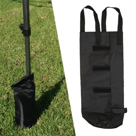 Outdoor Camping Tent Sand Bag 600D Oxford Windproof Fixing Sandbag Canopy 4 Leg Weight Bag