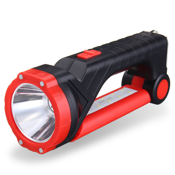 3W Outdoor Multi-function Rechargeable LED Flashlight Solar LED lamps Hiking Torch