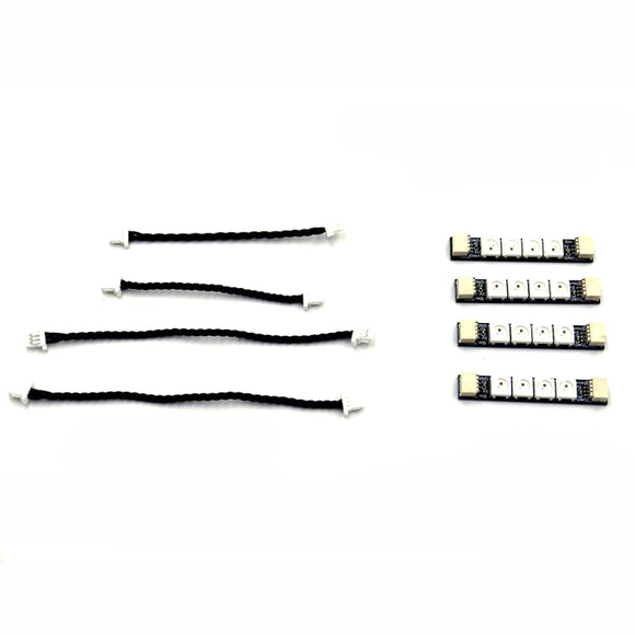 4 PCS GUOFPV WS2812 LED Strip Light 5V for F4 F3 F7 Flight Controller RC Drone FPV Racing