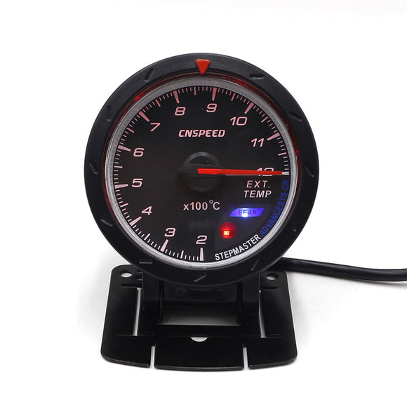 2.5 inch 60MM LED Turbo EGT Exhaust Gas EXT Temperture Temp Gauge Meter Pod Holder