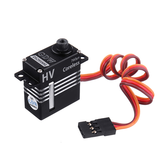 GDW DS295MG Coreless Metal Gear Digital Servo For GUAI X3 ALIGN 470L RC Helicopter