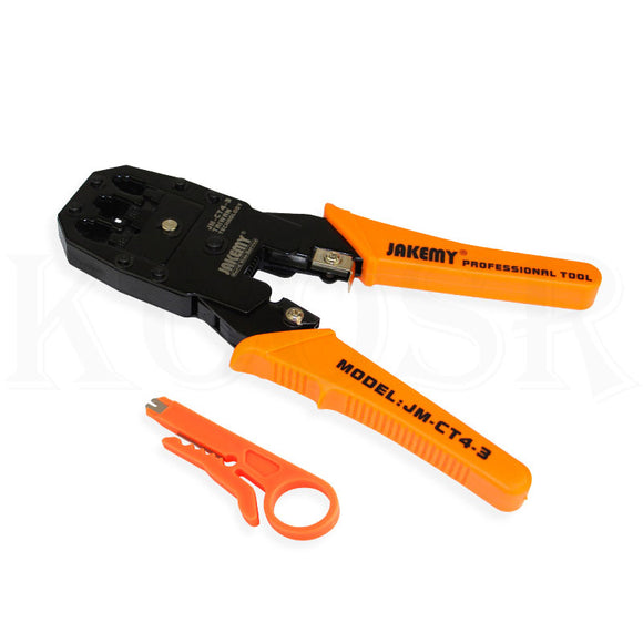JAKEMY JM-CT4-3 4P 6P 8P Wire Crimping Plier Wire Cable Cutters Cutting Pliers Multi Hand Tools