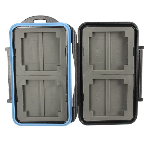 JJC MC-1 Water Resistant Waterproof Memory Card Case Box