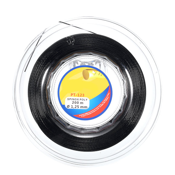 200M Multicolor Tennis Racket Racquet Strings Co-Polyester Monofibre Sports Reel